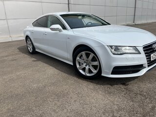 2012 Audi A7 I (4G), белый, 2250000 рублей, вид 3