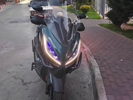 2024 Zontes ZT350E, зелёный, 380000 рублей, вид 4
