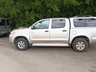 2012 Toyota Hilux VII Рестайлинг, серый, 1300000 рублей, вид 2