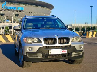 2009 BMW X5 30i II (E70), серебристый, 1700000 рублей, вид 3