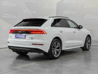 2019 Audi Q8 55 TFSI I (4M), белый, 5400000 рублей, вид 5