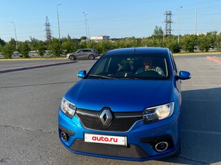 2021 Renault Logan II Рестайлинг, синий, 1200000 рублей, вид 3