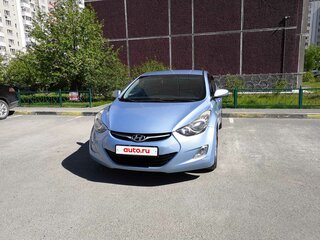 2011 Hyundai Elantra V (MD), голубой, 740000 рублей, вид 3