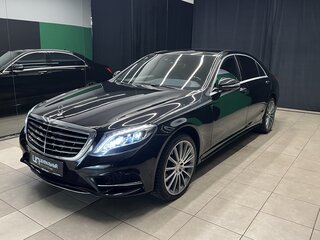 2016 Mercedes-Benz S-Класс 400 Long VI (W222, C217), чёрный, 4200000 рублей, вид 3