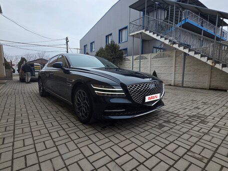 2022 Genesis G80 II, синий, 4250000 рублей, вид 5