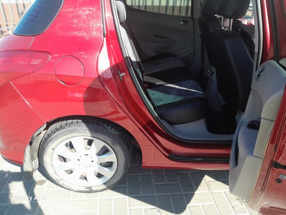 2008 Peugeot 308 I, красный, 310000 рублей - вид 9