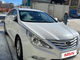 2012 Hyundai Sonata VI (YF), белый, 1100000 рублей, вид 4