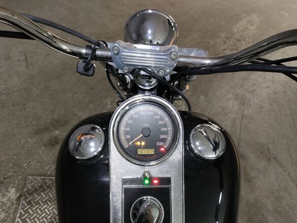 2008 Harley-Davidson Softail Standard, чёрный, 743000 рублей - вид 4