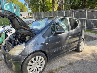 2000 Mercedes-Benz A-Класс 170 I (W168), чёрный, 185000 рублей, вид 4