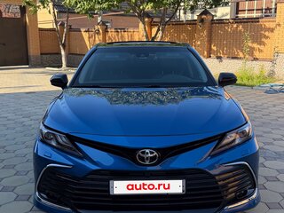 2017 Toyota Camry VIII (XV70), синий, 2375000 рублей, вид 2