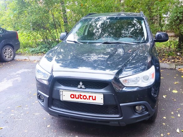 2011 Mitsubishi ASX I, чёрный - вид 3
