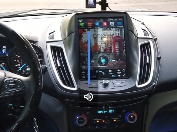 2017 Ford Escape III Рестайлинг, серебристый - вид 16