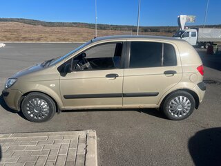 2005 Hyundai Getz I Рестайлинг, бежевый, 235000 рублей, вид 4