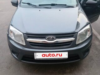 2015 Lada (ВАЗ) Granta I, серебристый, 400000 рублей, вид 1