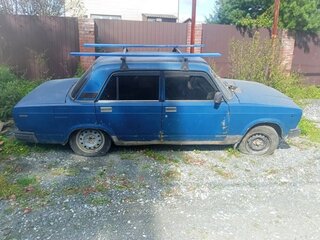 2002 Lada (ВАЗ) 2107, синий, 65000 рублей, вид 3