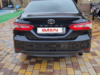 2020 Toyota Camry VIII (XV70), чёрный, 2550000 рублей, вид 4