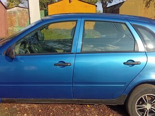2007 Lada (ВАЗ) Kalina I, синий, 150000 рублей, вид 3