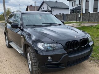2008 BMW X5 30d II (E70), чёрный, 1300000 рублей, вид 3
