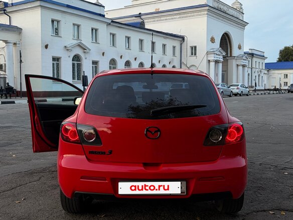 2007 Mazda 3 I (BK) Рестайлинг, красный - вид 8