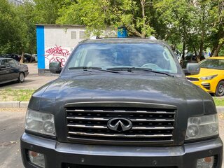 2008 Infiniti QX56 I Рестайлинг, серый, 1380000 рублей, вид 1