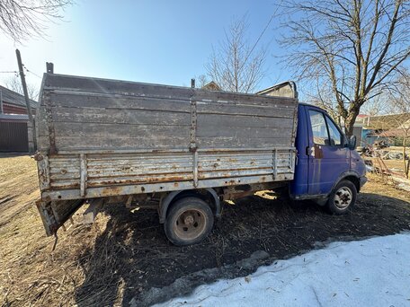 1998 ГАЗ ГАЗель (33023/330273) Фермер, синий, 75000 рублей, вид 4