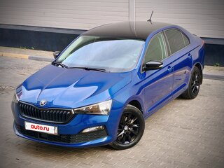 2021 Skoda Rapid II, синий, 1850000 рублей, вид 1