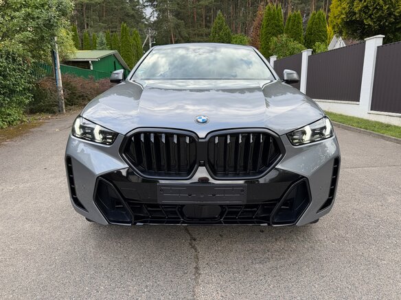 2025 BMW X6 30d III (G06) Рестайлинг, серый - вид 1
