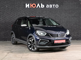 2020 Honda Fit Crosstar IV, синий, 1370000 рублей, вид 3