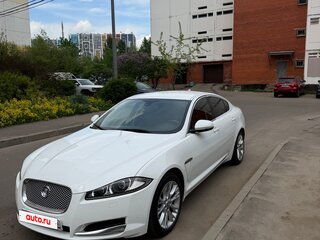 2013 Jaguar XF I Рестайлинг, белый, 1480000 рублей, вид 1