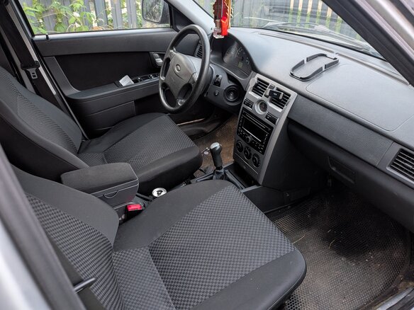 2012 Lada (ВАЗ) Priora I, серебристый, 220000 рублей - вид 7