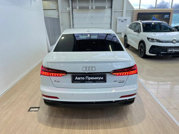 2024 Audi A6 45 TFSI V (C8) Рестайлинг, белый, 6649000 рублей - вид 7