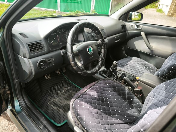 2007 Skoda Octavia I (A4) Рестайлинг, зелёный, 450000 рублей - вид 6