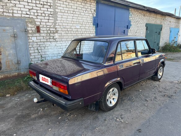 2004 Lada (ВАЗ) 2107, фиолетовый, 150000 рублей - вид 3