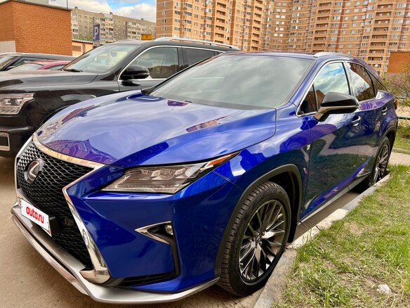 2018 Lexus RX 300 IV, синий, 3415000 рублей