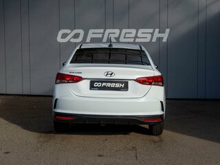 2021 Hyundai Solaris II Рестайлинг, белый, 1449000 рублей, вид 4