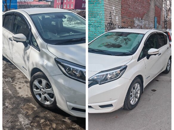 2019 Nissan Note e-Power II Рестайлинг, белый, 1200000 рублей - вид 5
