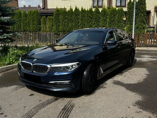 2018 BMW 5 серии 520i VII (G30/G31/G38), синий, 2350000 рублей, вид 1