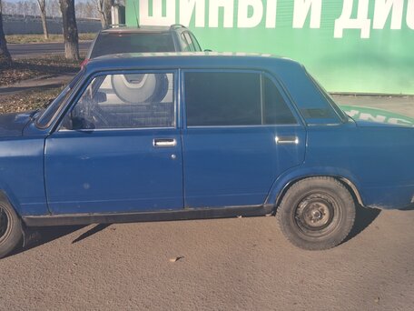 2005 Lada (ВАЗ) 2107, синий, 90000 рублей, вид 3