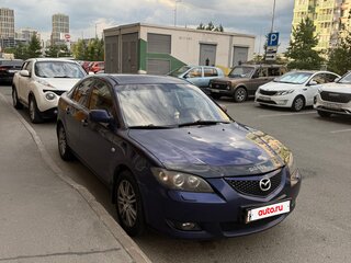 2006 Mazda 3 I (BK) Рестайлинг, синий, 350000 рублей, вид 2