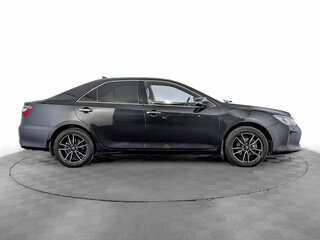 2017 Toyota Camry VII (XV50) Рестайлинг, чёрный, 2770000 рублей, вид 4