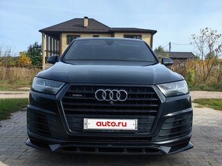 2018 Audi Q7 II (4M), чёрный, 5200000 рублей, вид 5