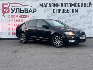 2016 Skoda Octavia III (A7), чёрный, 1330000 рублей, вид 1