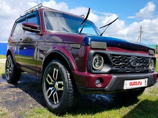 2013 Lada (ВАЗ) 2121 (4x4) I Рестайлинг, пурпурный, 430000 рублей, вид 2