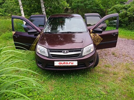 2017 Lada (ВАЗ) Granta I, пурпурный, 310000 рублей, вид 1