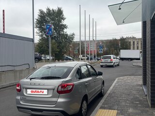 2018 Lada (ВАЗ) Granta I Рестайлинг, серебристый, 560000 рублей, вид 2