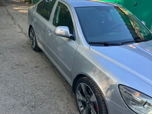 2013 Skoda Octavia II (A5) Рестайлинг, серый - вид 7