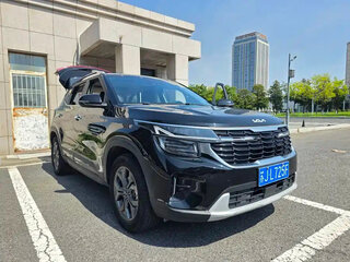 2023 Kia Seltos I Рестайлинг, чёрный, 1800217 рублей, вид 3