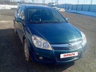 2007 Opel Astra H Рестайлинг, синий, 530000 рублей, вид 1