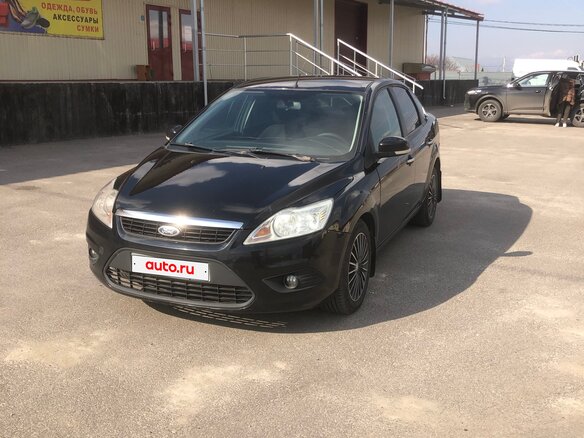 2008 Ford Focus II Рестайлинг, чёрный, 470000 рублей - вид 1