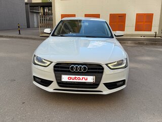 2013 Audi A4 IV (B8) Рестайлинг, белый, 1280000 рублей, вид 2